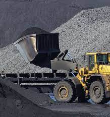 Coal plant with dollar signs and bank buildings in the background showing fossil fuel financing – Vizzve Finance